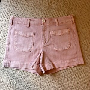 Pilcro and the Letterpress Light Pink Jean Shorts, 4” inseam, Size 31, EUC!